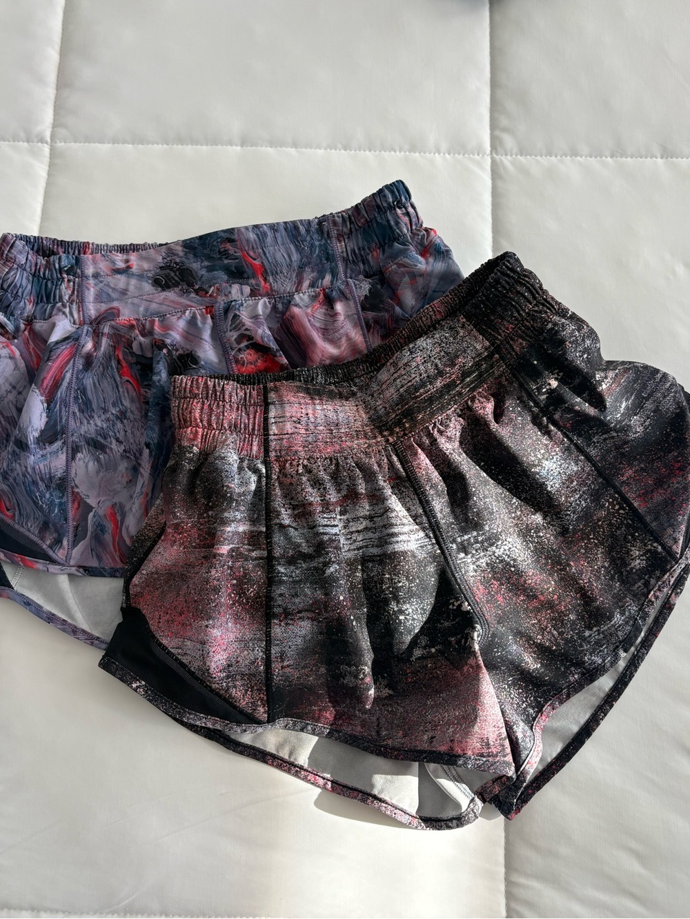 lululemon athletica 2 PAIRS of SHORTS